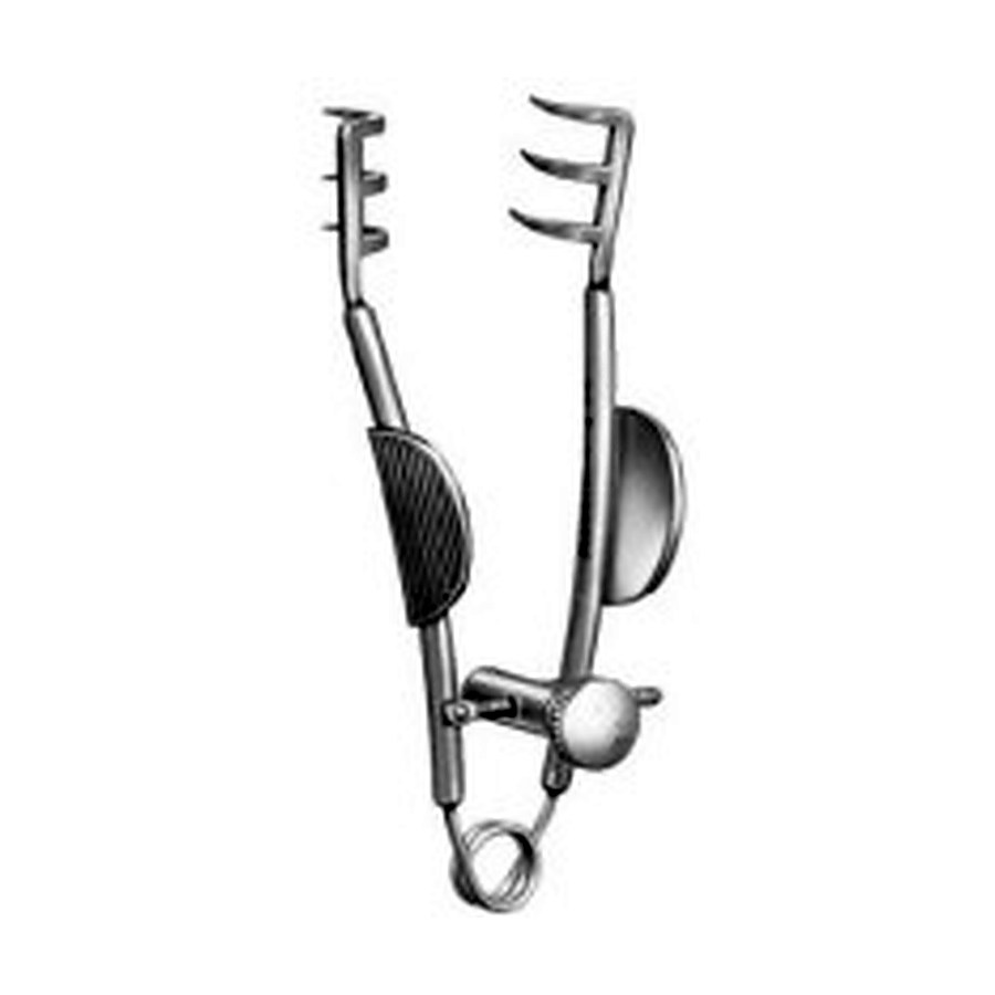 Wound Spreaders, self-retaining