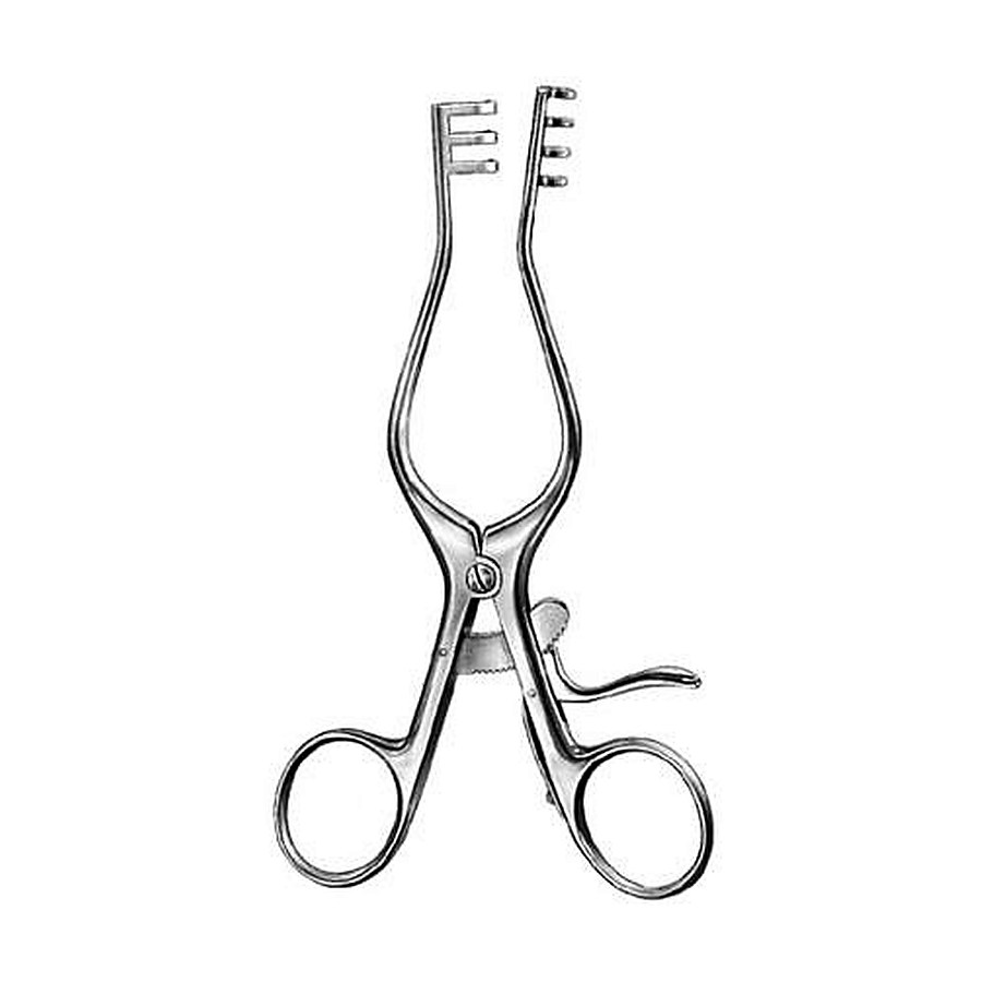 Wound Spreaders, self-retaining